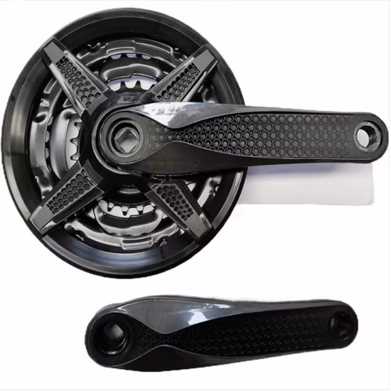 Шатун с квадратным отверстием Ixf, модифицированный однодисковый левый и правый шатун 170, велосипедная шатунная система 104bcd