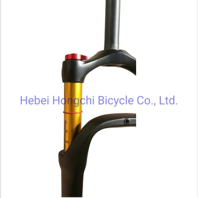 Амортизационная вилка для велосипеда MTB, конический и прямой руль, передняя вилка, пневматическая вилка для горного велосипеда